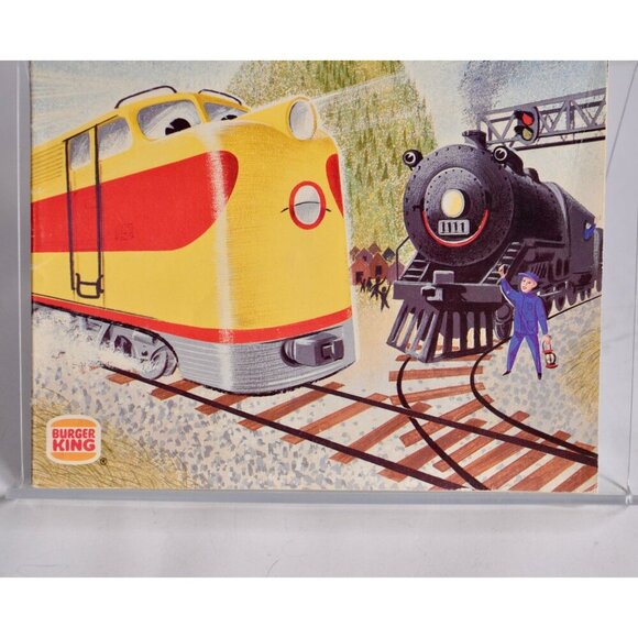 Golden Books Roundabout Train Burger King Book - Picture 3 of 5